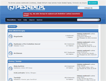 Tablet Screenshot of pesnext.pl